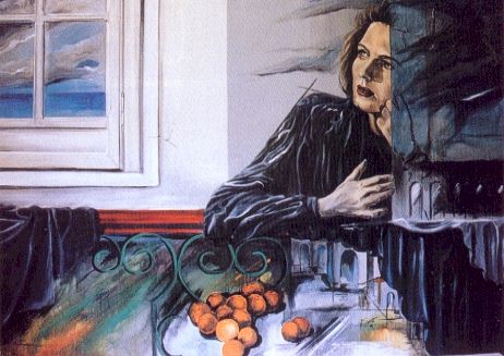 Retrato de Amália por Júlio Quaresma